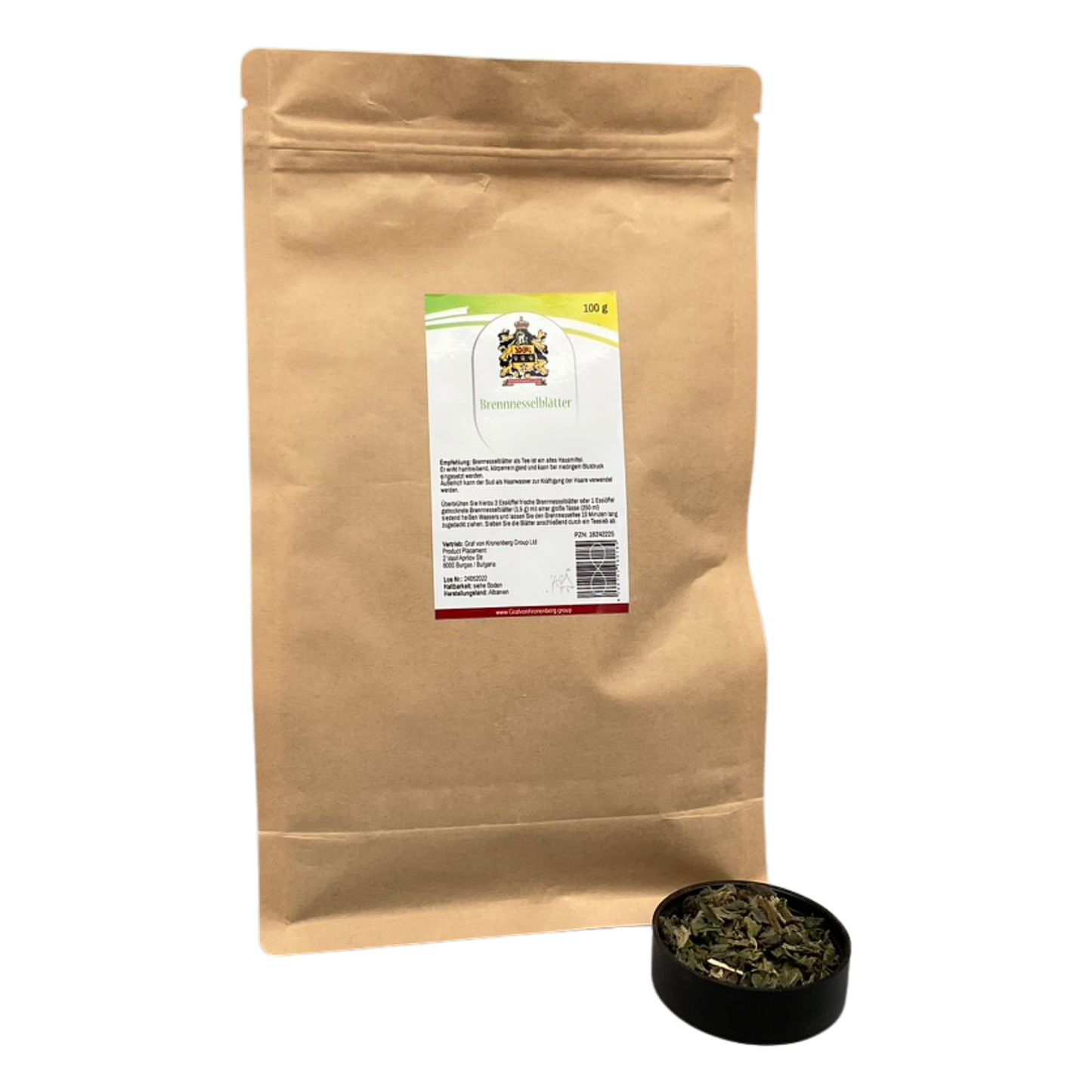 Hojas de ortiga | Bolsa de 100 g