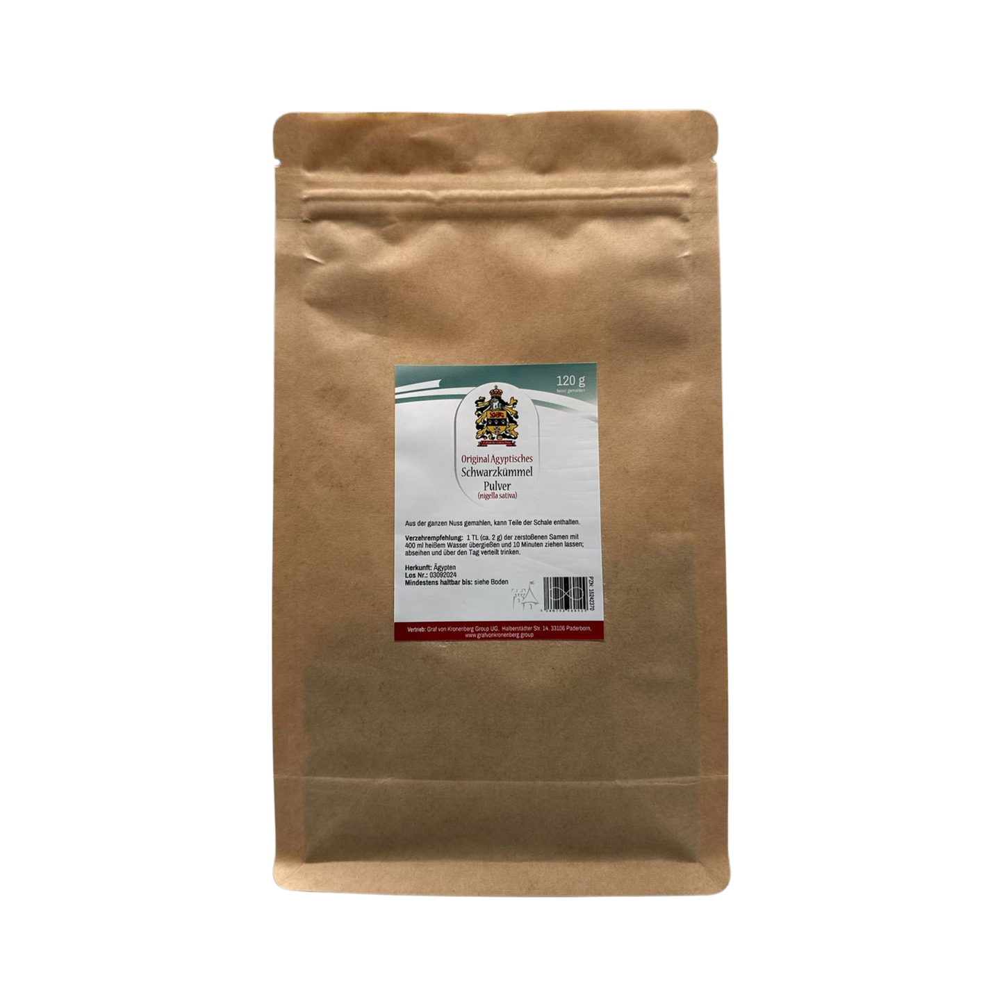 Comino negro en polvo | Nigella sativa, calidad superior