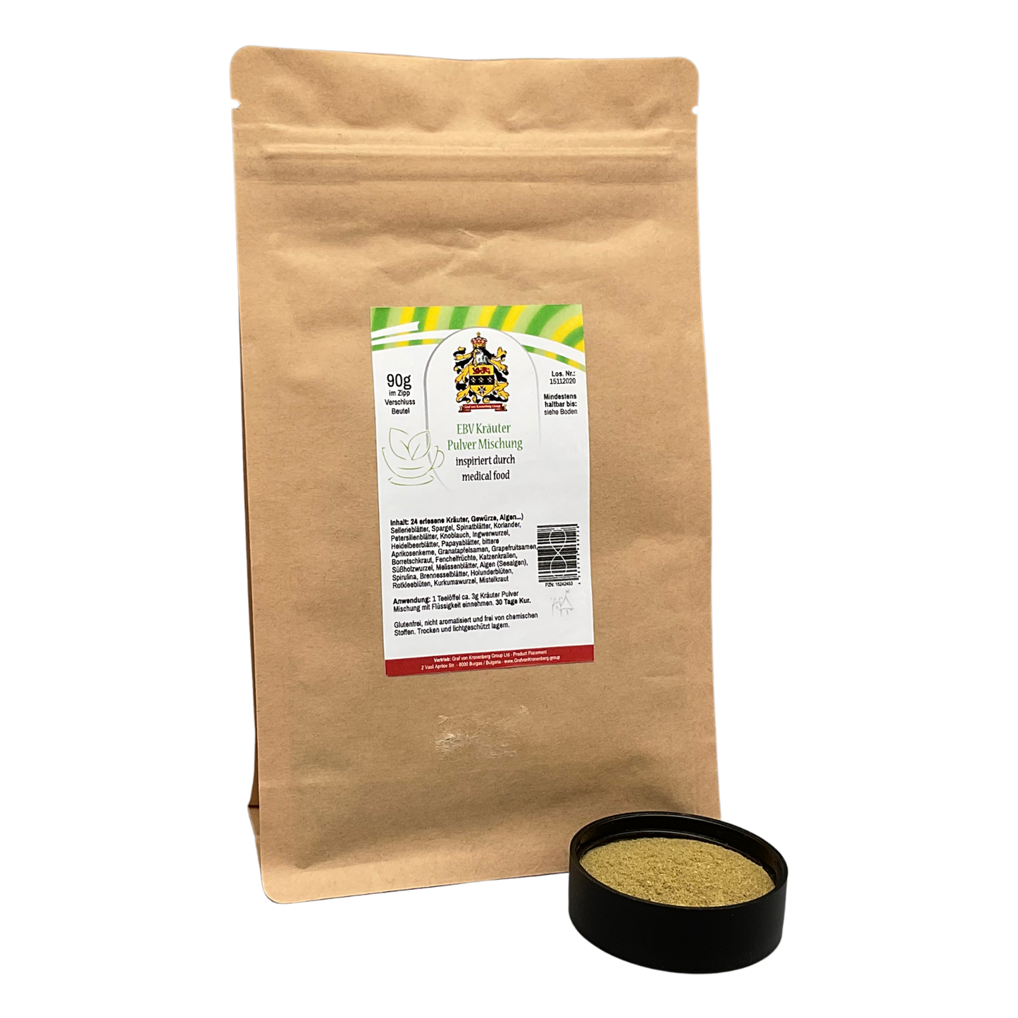 Mezcla de polvo EBV | Curso de 30 días