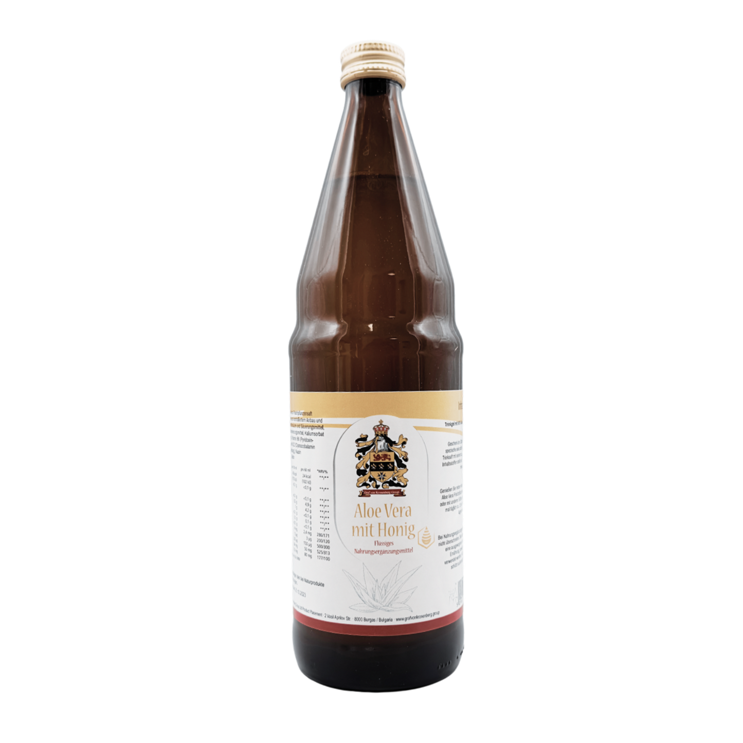 Aloe Vera Frischpflanzensaft mit Honig | plus Vitamin C