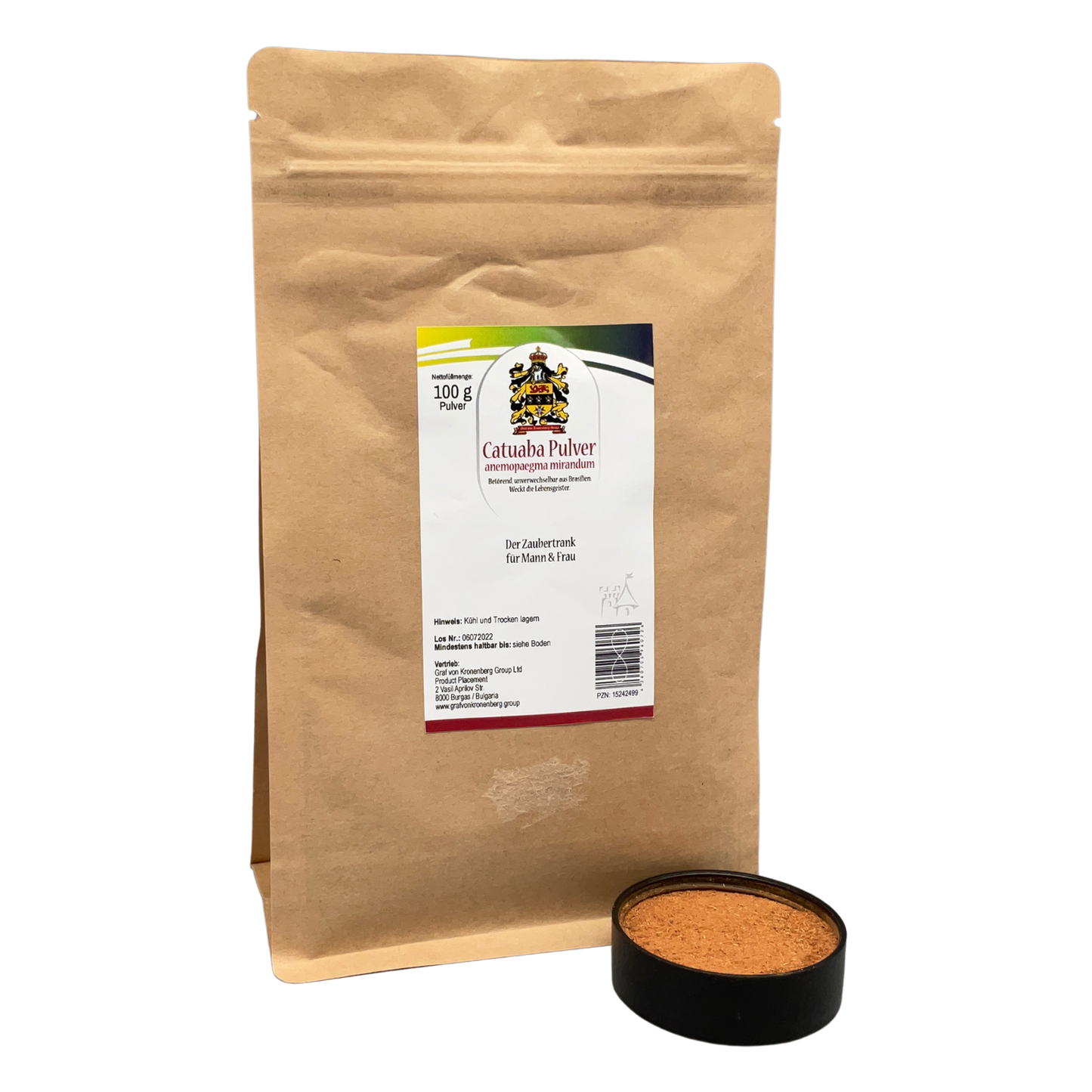 Polvo de Catuaba Erythroxylum