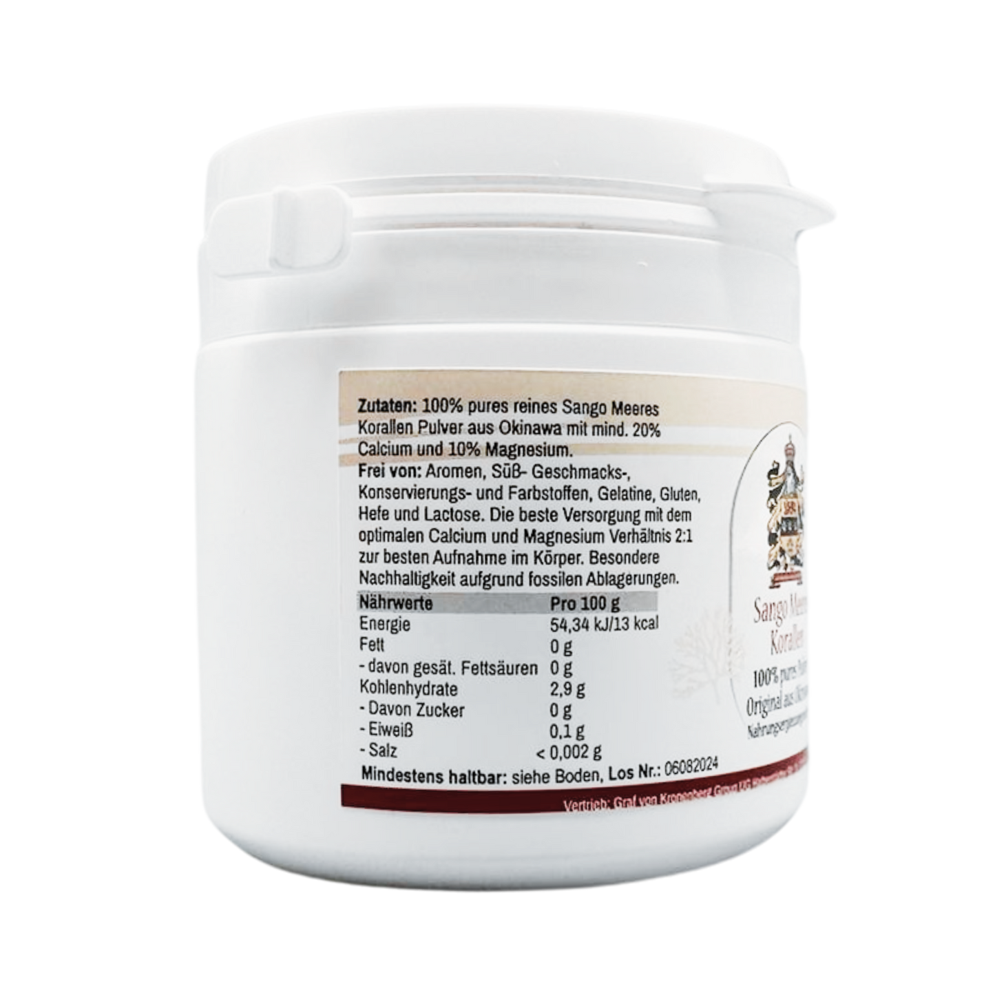 Coral marino Sango | Polvo puro de Okinawa