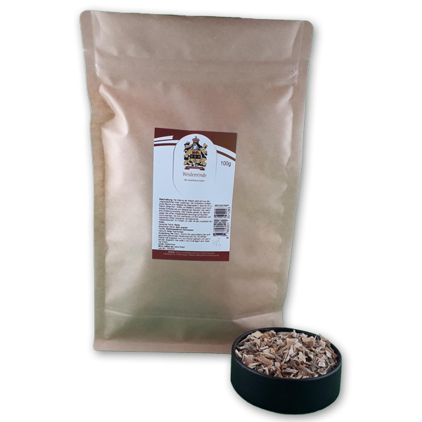 Té de corteza de sauce con salicina natural