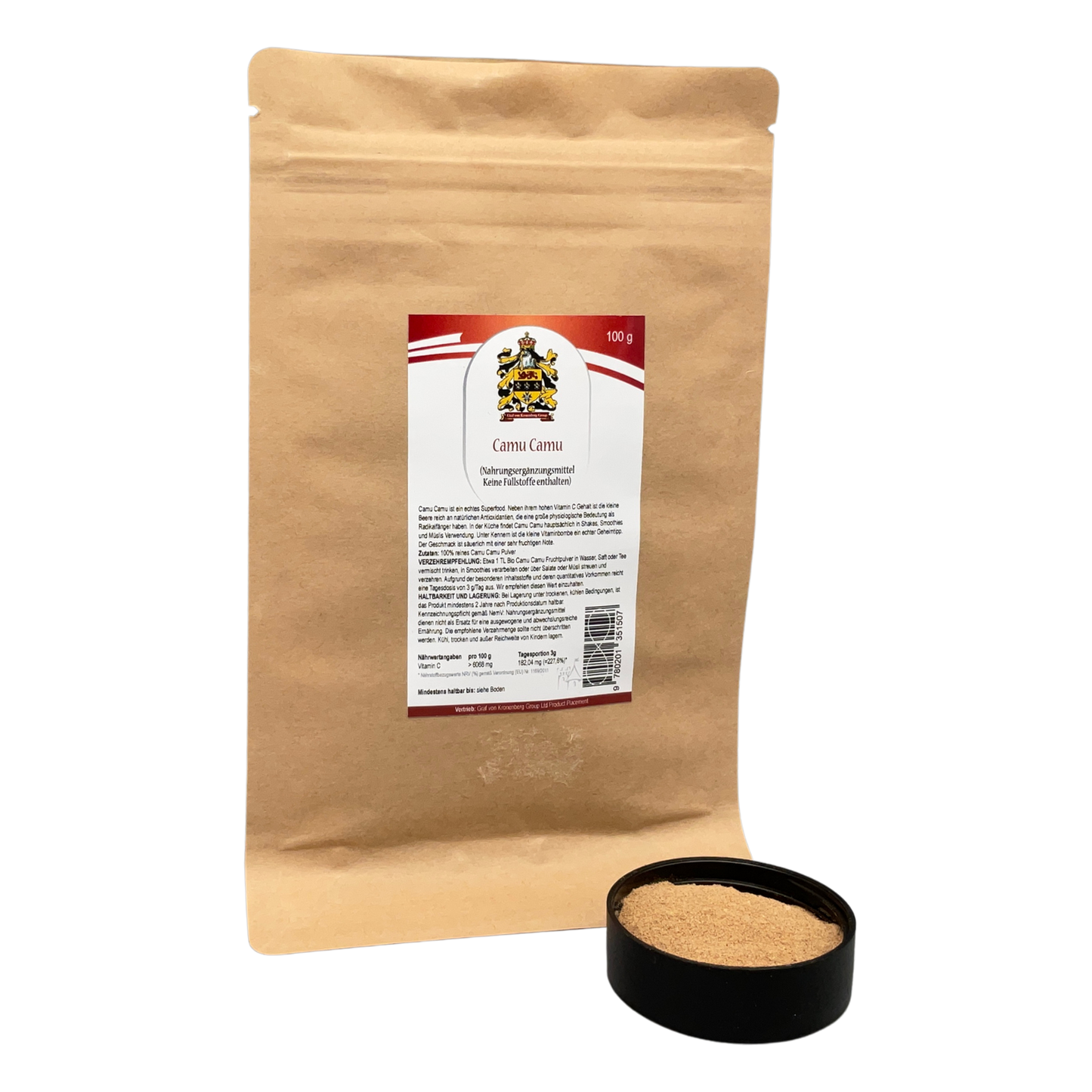 Polvo de Camu Camu | rico en vitamina C (calidad orgánica)