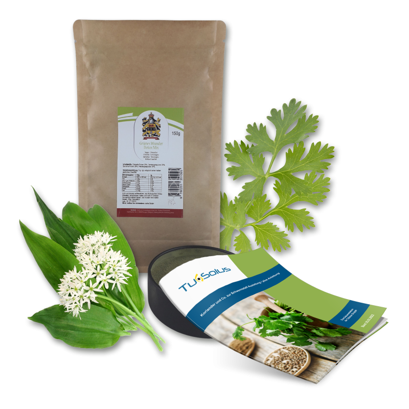 Coriander & Co. - Desintoxicación de metales pesados en un paquete económico