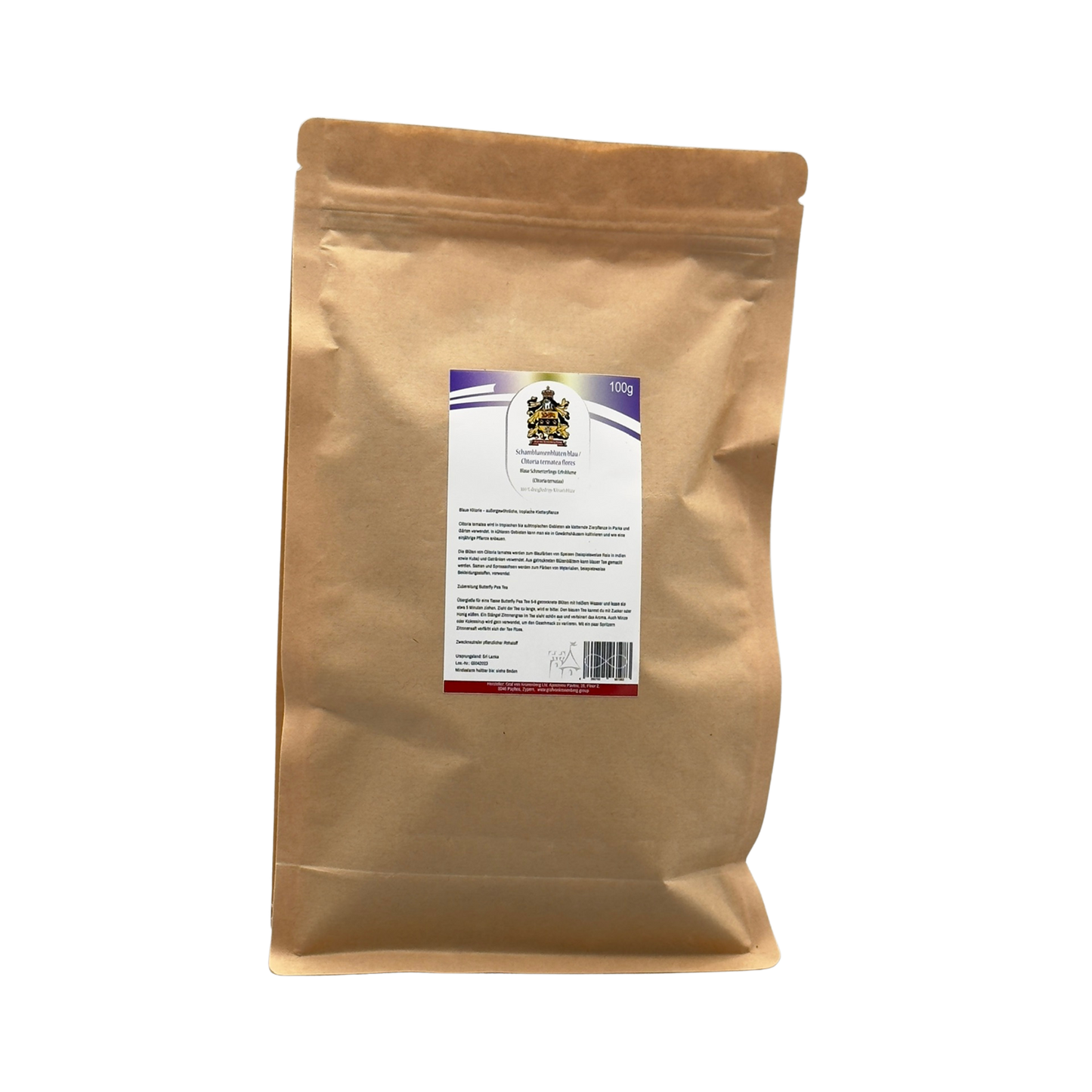 Schamblumenblüten blau | Clitoria ternatea | Tee