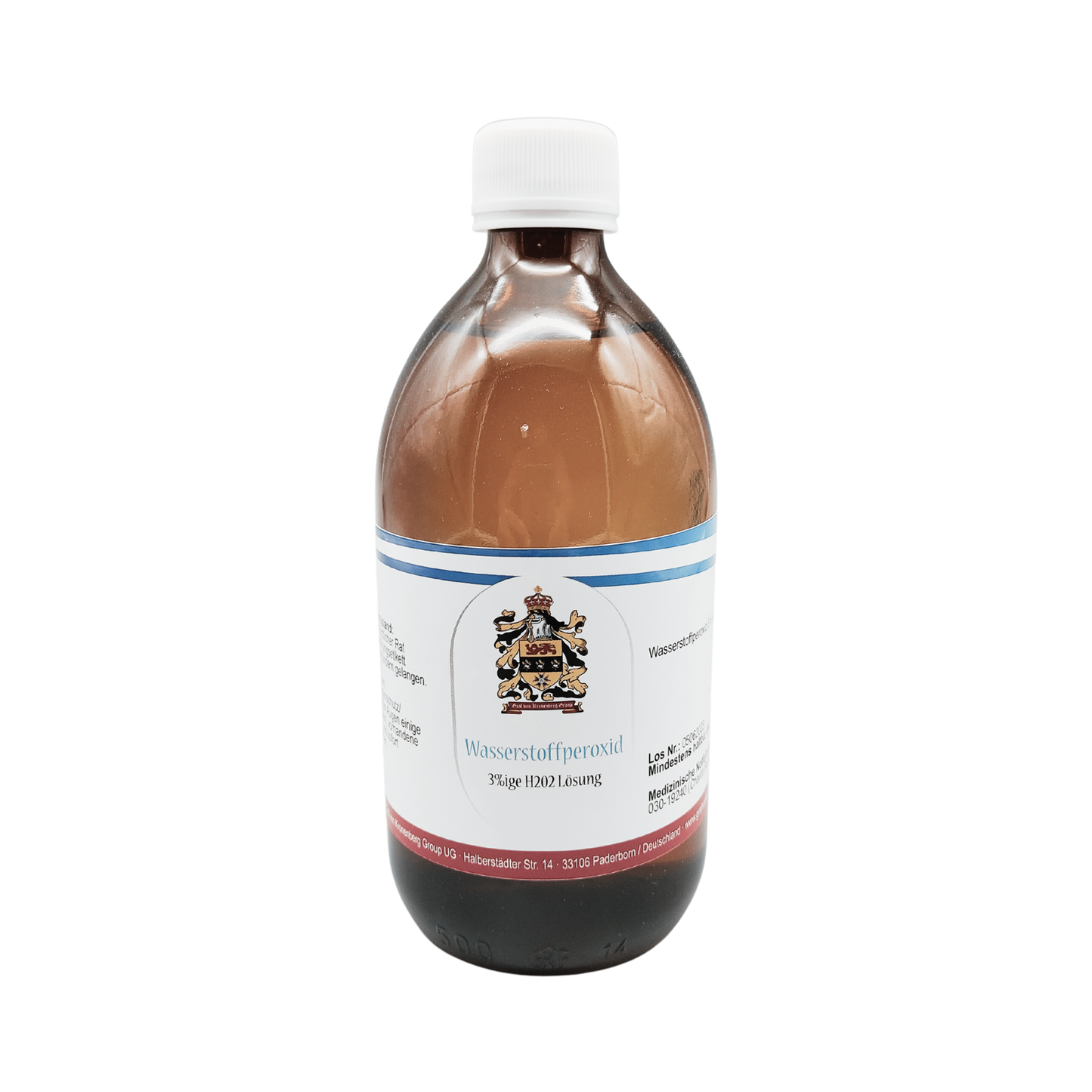 Solución de peróxido de hidrógeno al 3% - H₂O₂