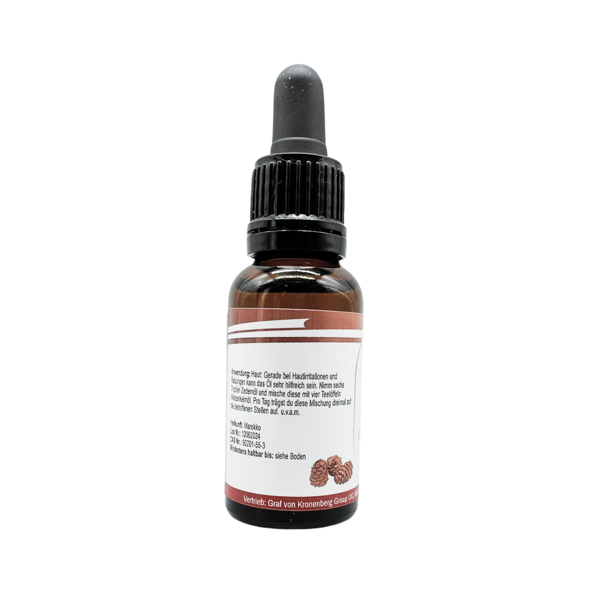 Zedernholz ätherisches Öl | 100% Naturrein | Zirbeldrüse | 20ml