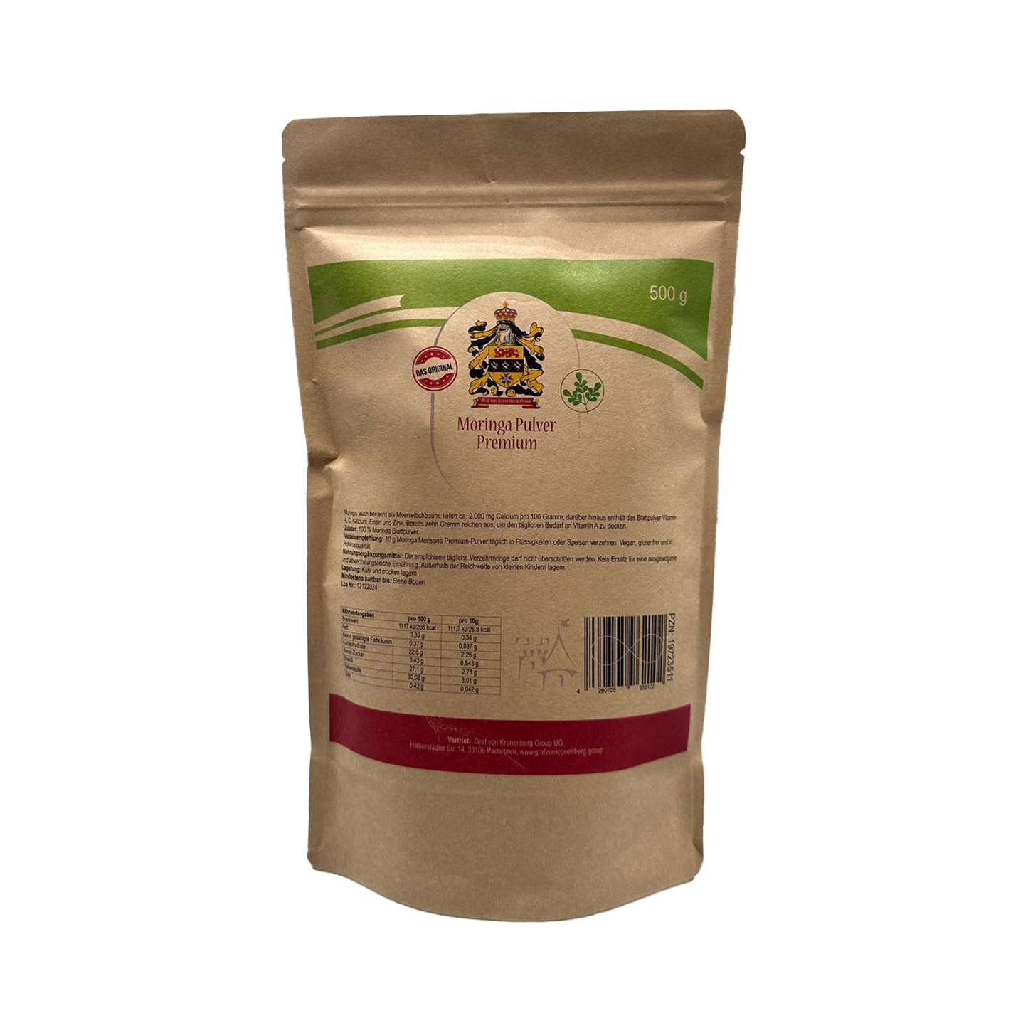 Moringa en polvo prémium | 500 g