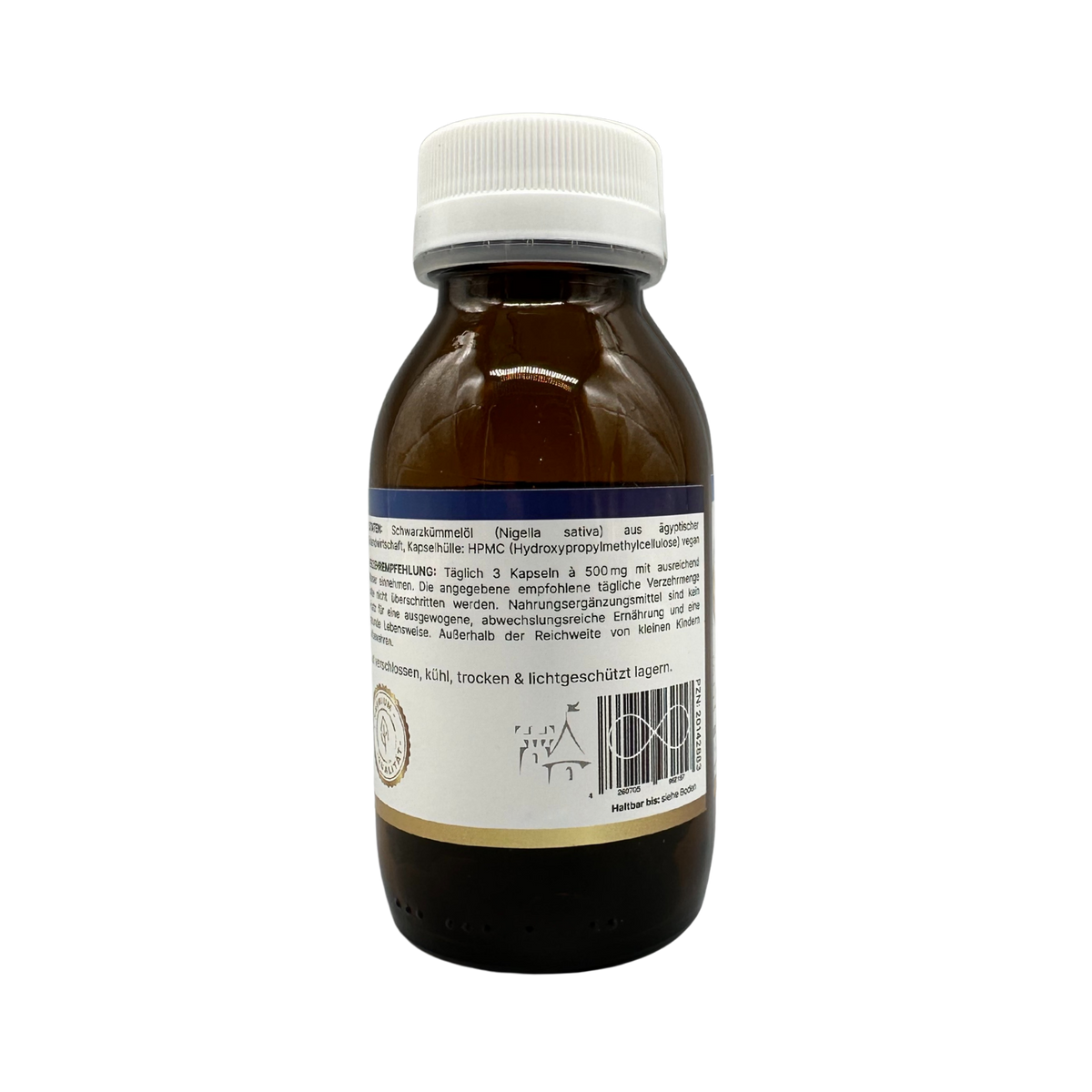 Das Gold des Pharaos - Premium Schwarzkümmelöl (90 Kapseln)