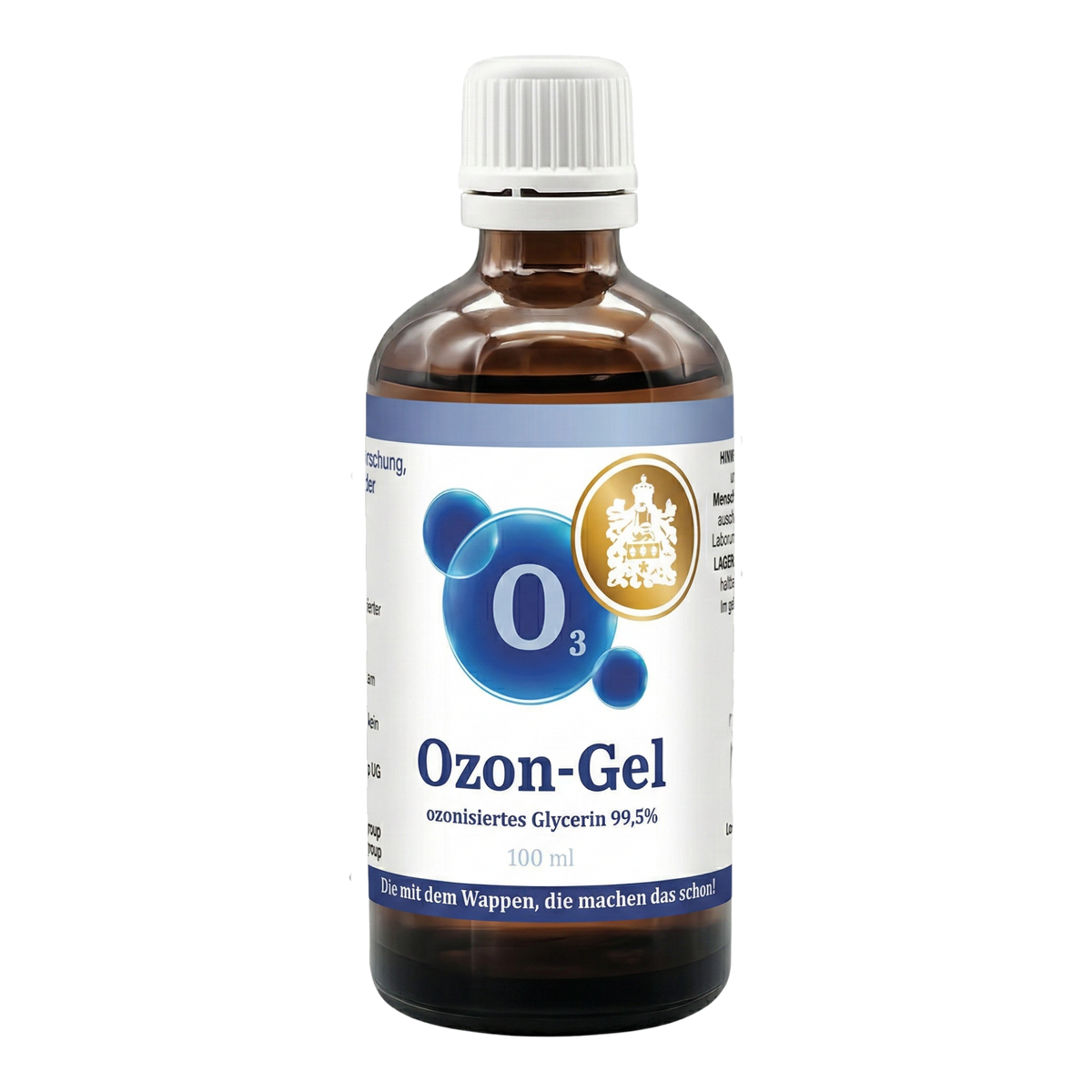 Ozon-Gel – Ozonisiertes Glycerin 99,5 % | 100 ml