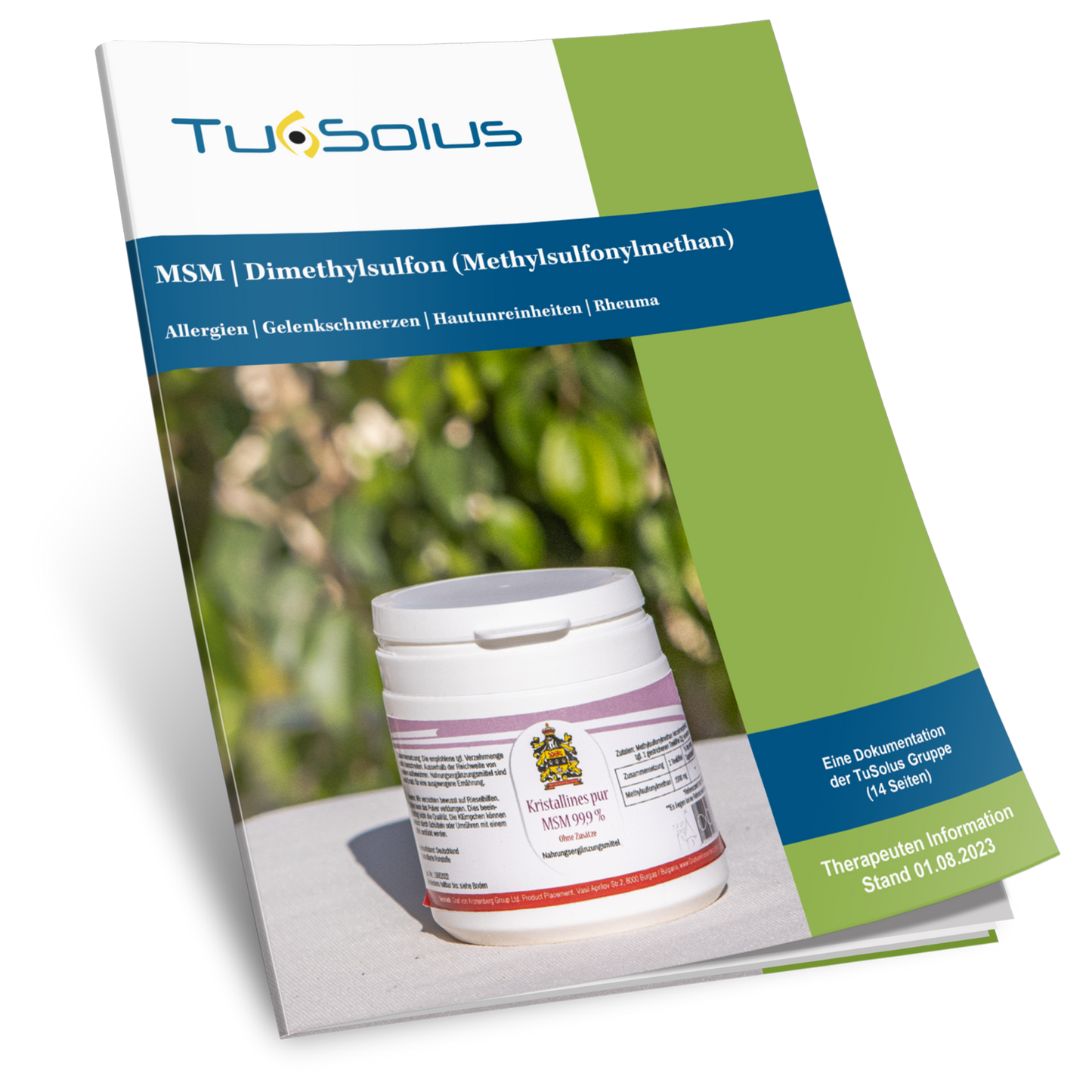 MSM / Dimetilsulfona - Información para terapeutas