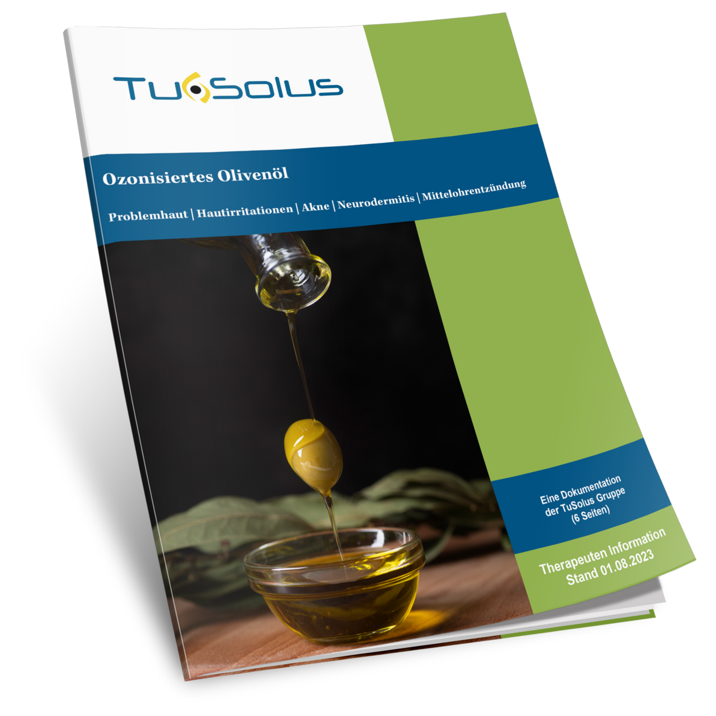 Aceite de oliva ozonizado - Información para terapeutas