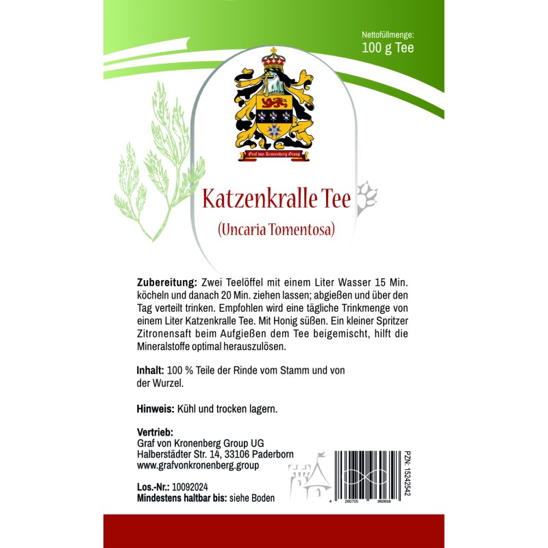 Katzenkralle - Label