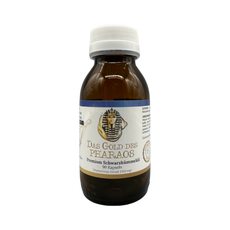Das Gold des Pharaos - Premium Schwarzkümmelöl (90 Kapseln) für 26,90 € jetzt kaufen