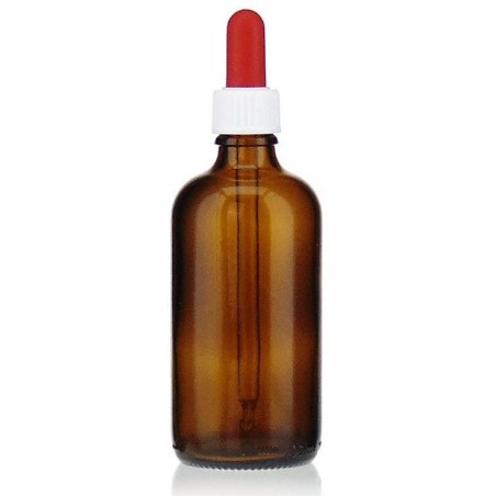 100ml braune Medizinflasche mit Pipette