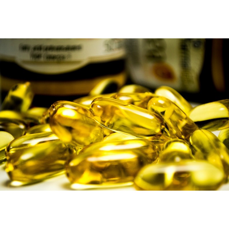 Omega 3 Lachsölkapseln mit Vitamin E 180 Stück