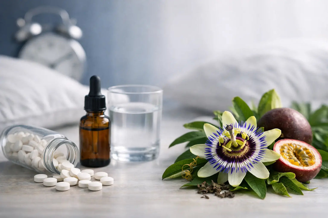 Melatonin oder Passionsblume für den Schlaf?
