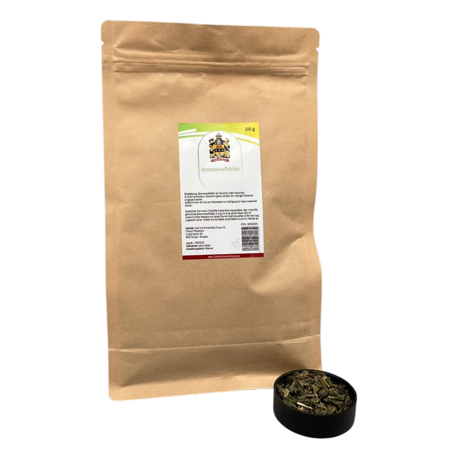 Hojas de ortiga | Bolsa de 100 g