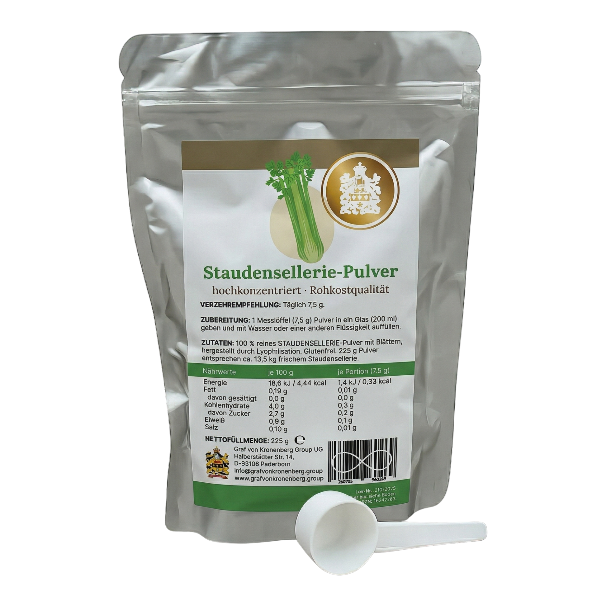 Stauden Sellerie Pulver | Inspiriert durch Medical Food | Monatskur