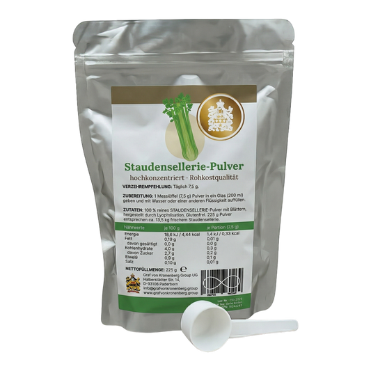 Stauden Sellerie Pulver | Inspiriert durch Medical Food | Monatskur