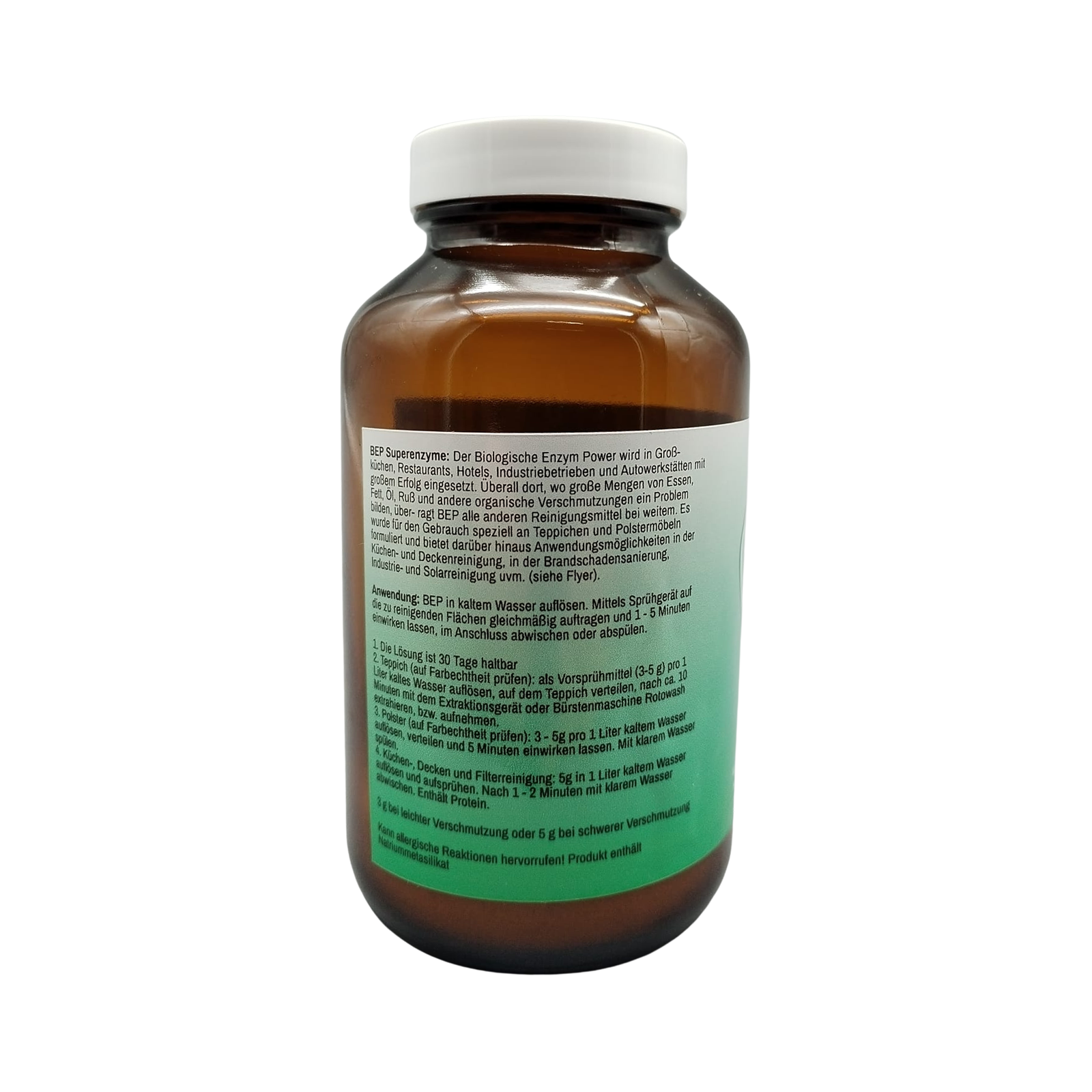 Limpiador enzimático bioactivo BEP | Limpieza eficiente y ecológica