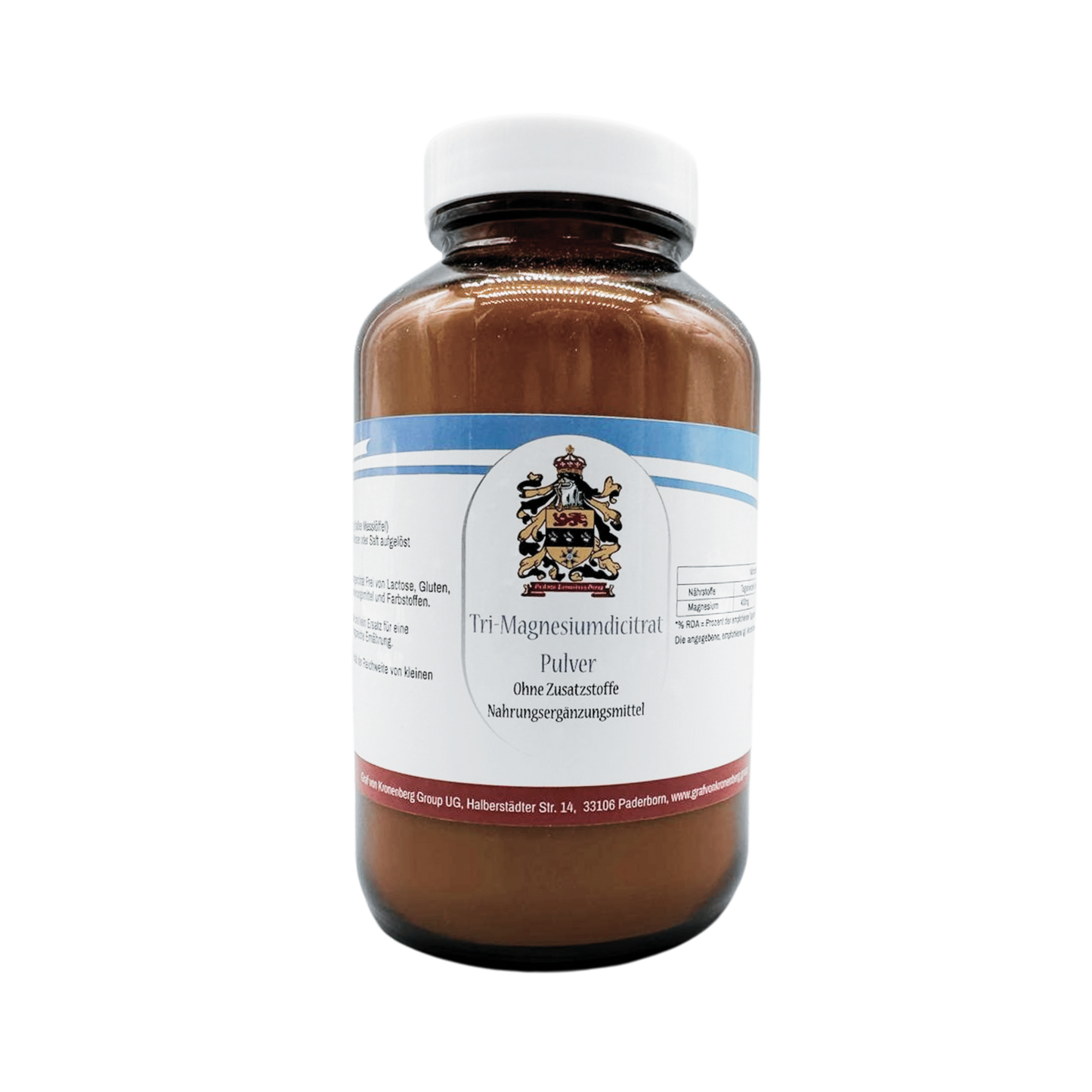 Dicitrato de trimagnesio | Dientes, huesos, músculos (200 g)