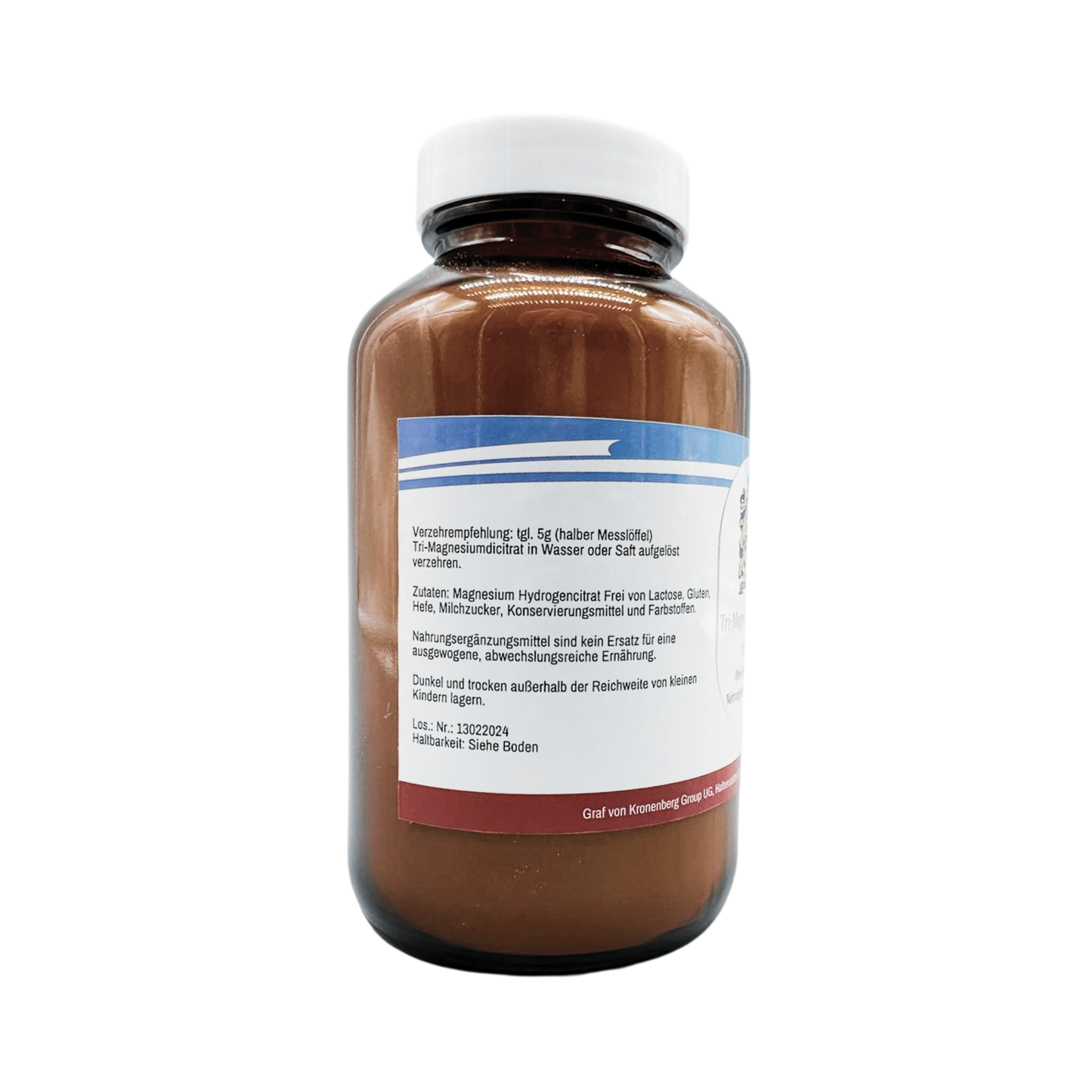 Dicitrato de trimagnesio | Dientes, huesos, músculos (200 g)