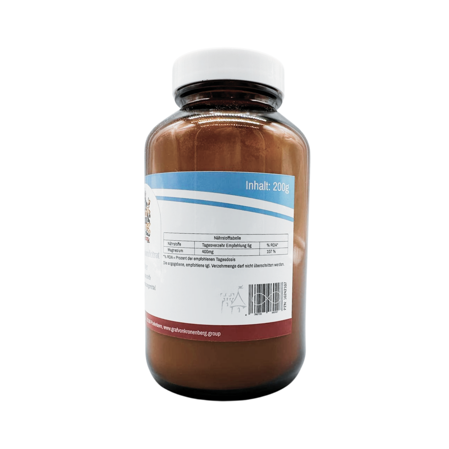 Dicitrato de trimagnesio | Dientes, huesos, músculos (200 g)