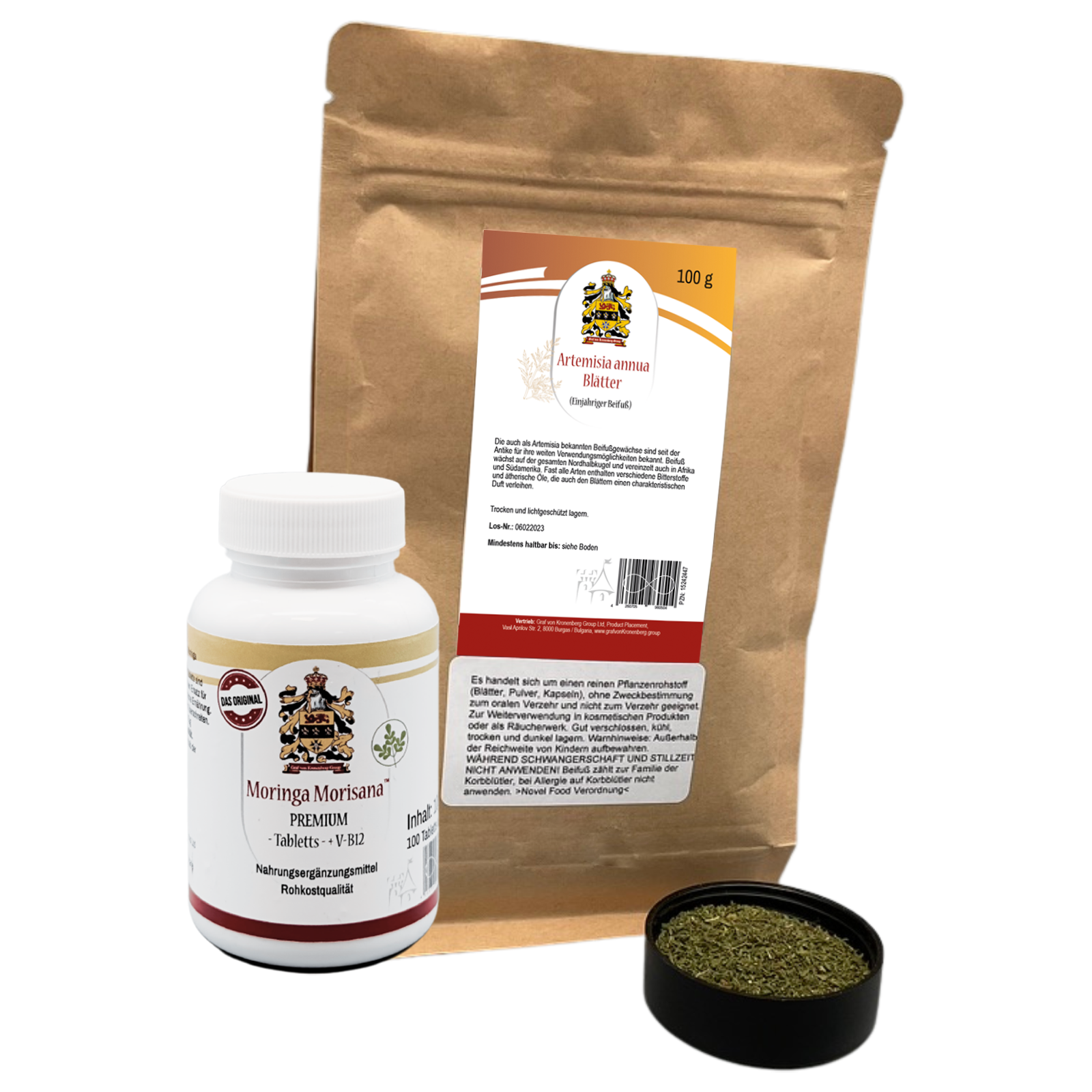 Moringa Morisana PLUS Artemisia annua | Kombi-Paket