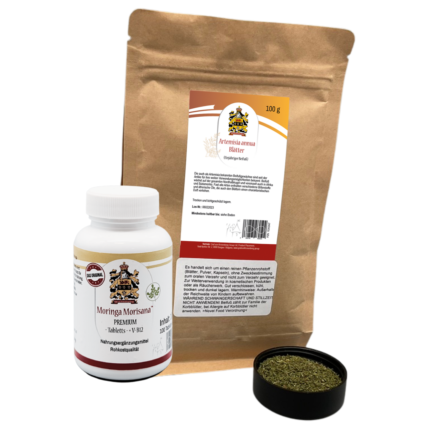 Moringa Morisana PLUS Artemisia annua | Kombi-Paket