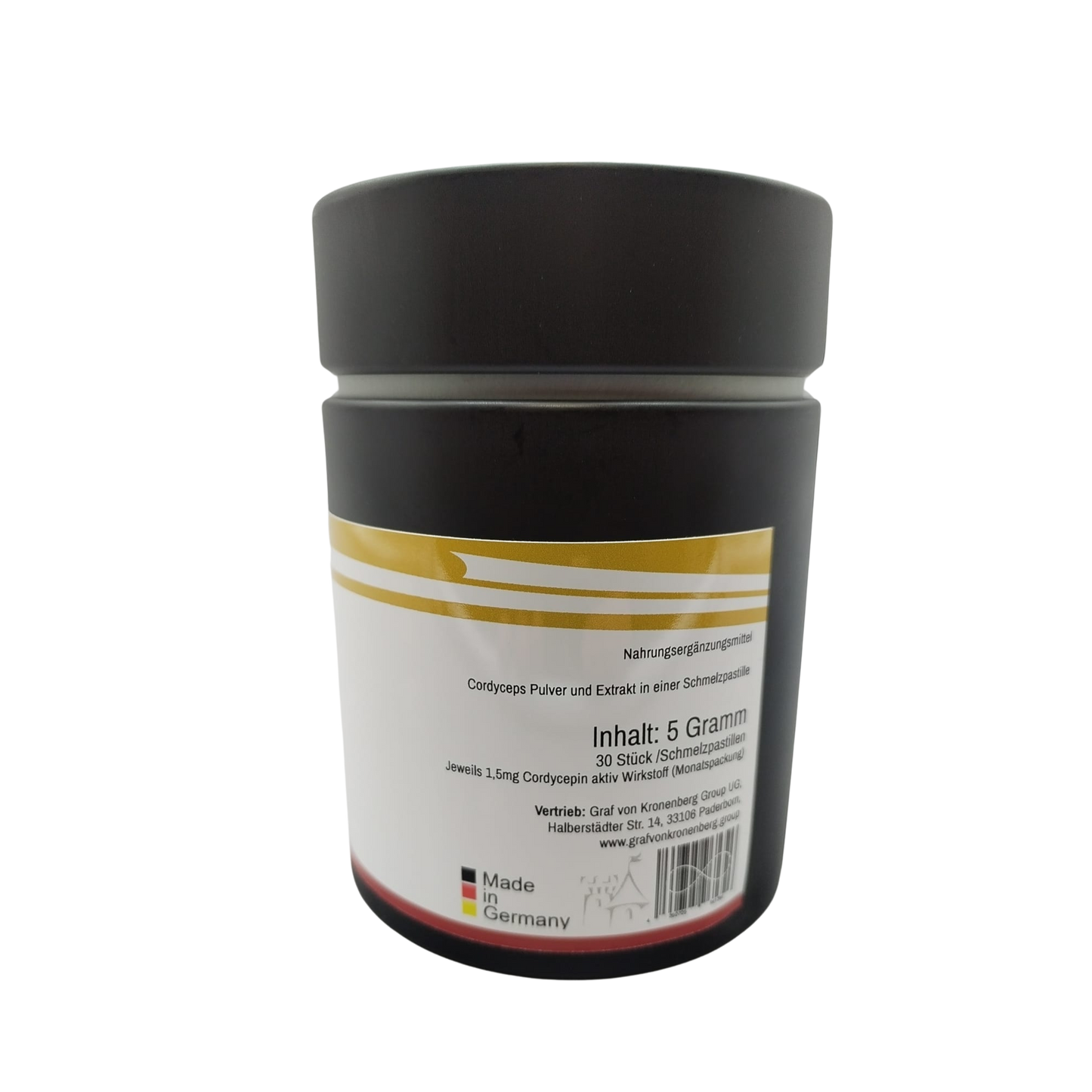 Cordyceps | Pastillas efervescentes todo en uno | 1,5 mg de cordicepina