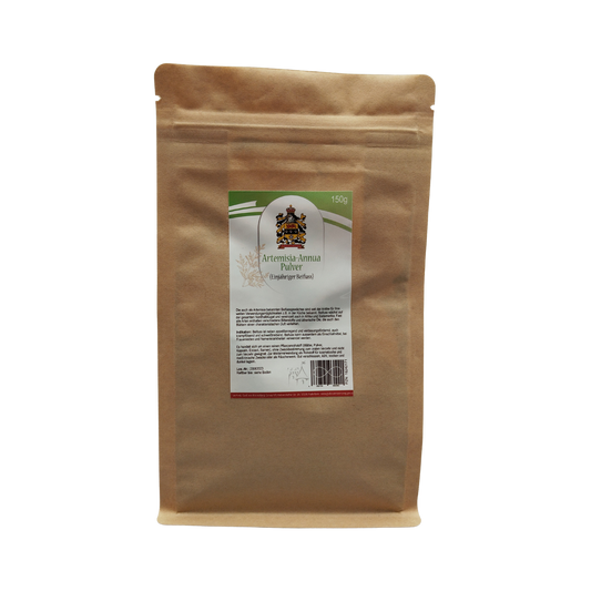 polvo de la planta Artemisia annua