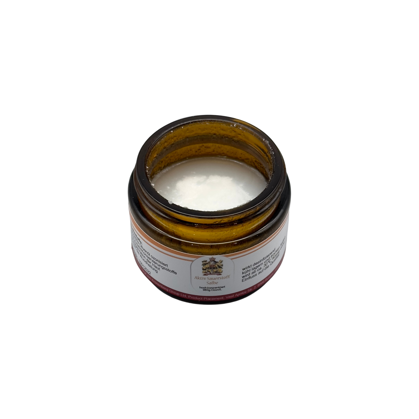 Aceite de manzanilla ozonizado, bálsamo 980 g de ozono/L