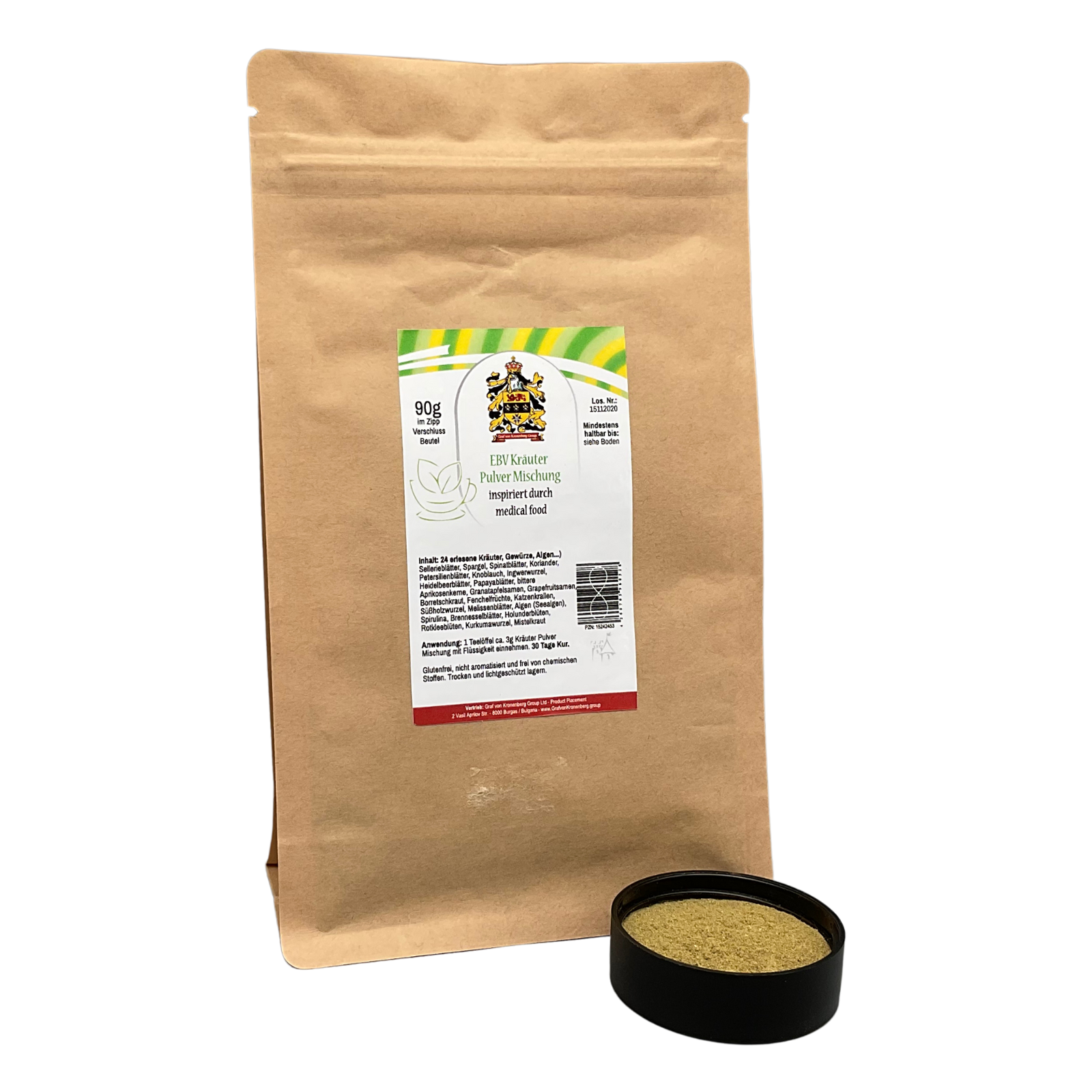 Mezcla de polvo EBV | Curso de 30 días