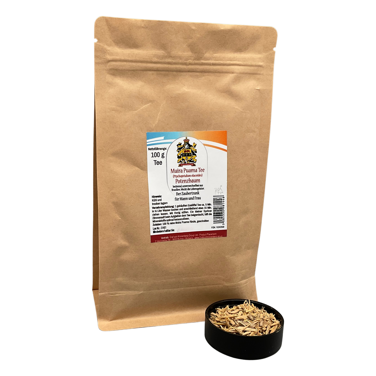 Té de Muira Puama | Afrodisíaco | Selva Amazónica