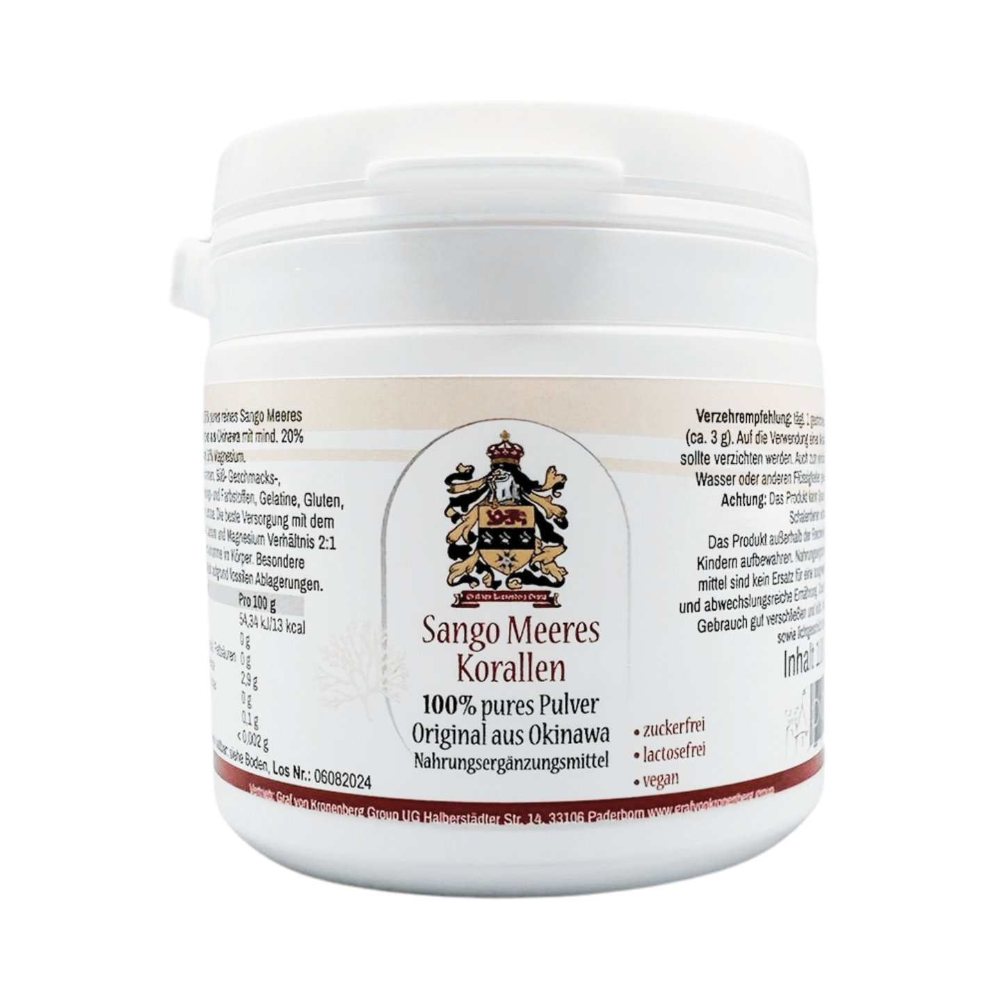 Coral marino Sango | Polvo puro de Okinawa