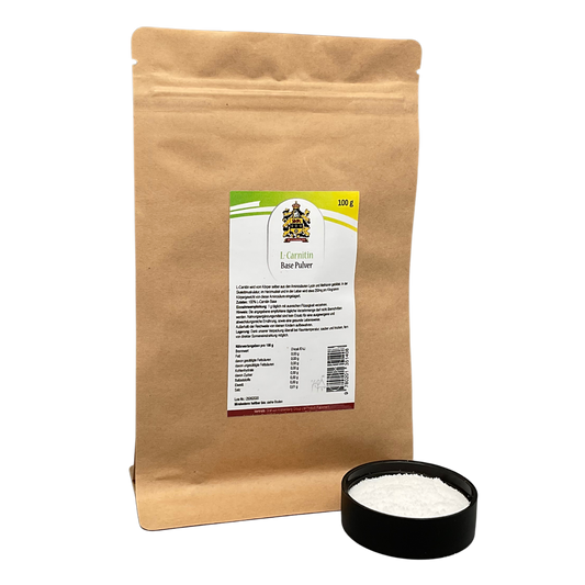L-Carnitina Base en Polvo 100%