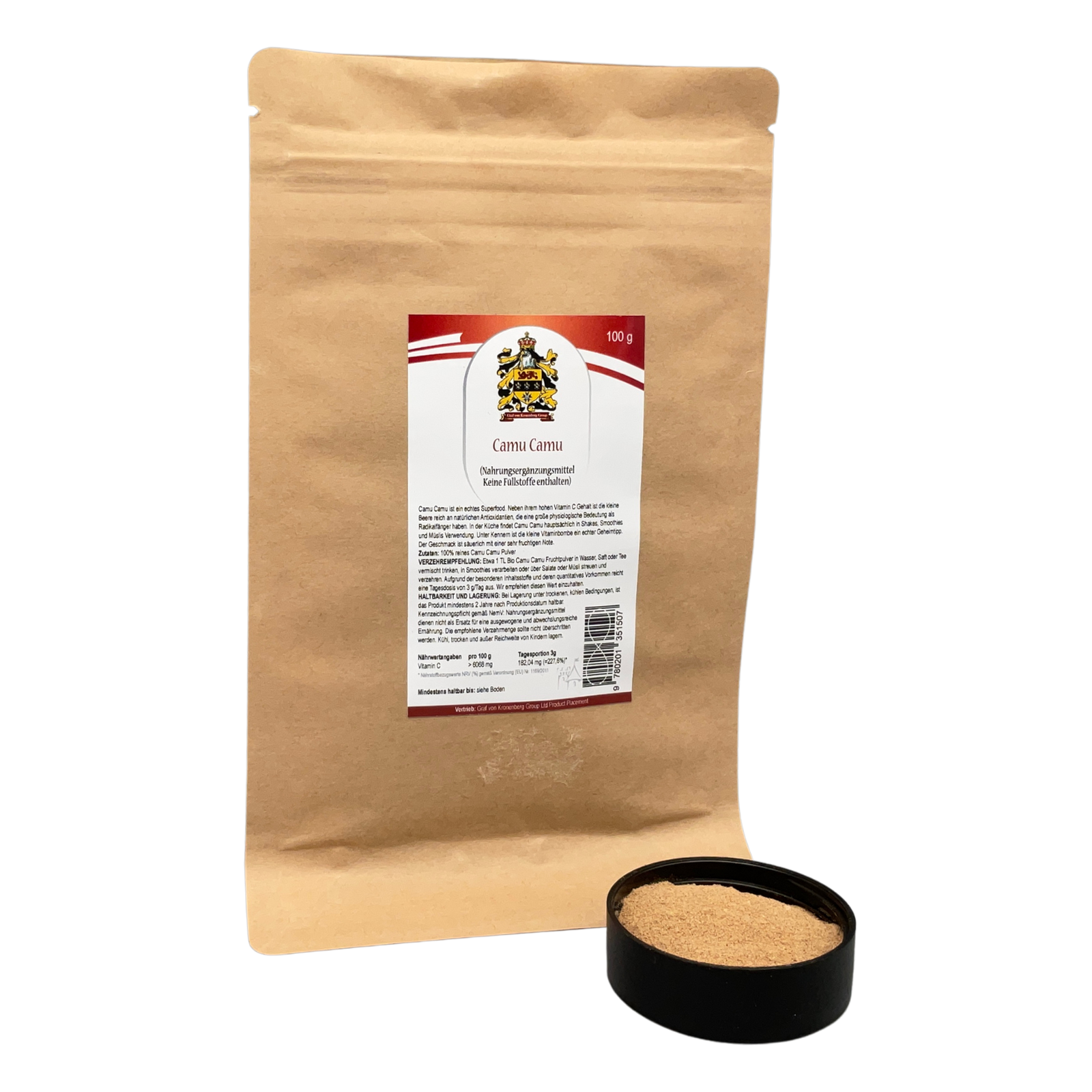 Polvo de Camu Camu | rico en vitamina C (calidad orgánica)