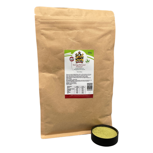 Moringa Morisana™ Premium Pulver | 300g Monatspackung
