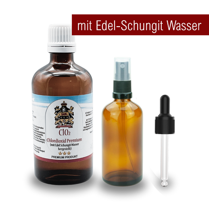 Solución de CDL/CDS al 0,3 % (100 ml) | Cloro2 con agua de shungita noble