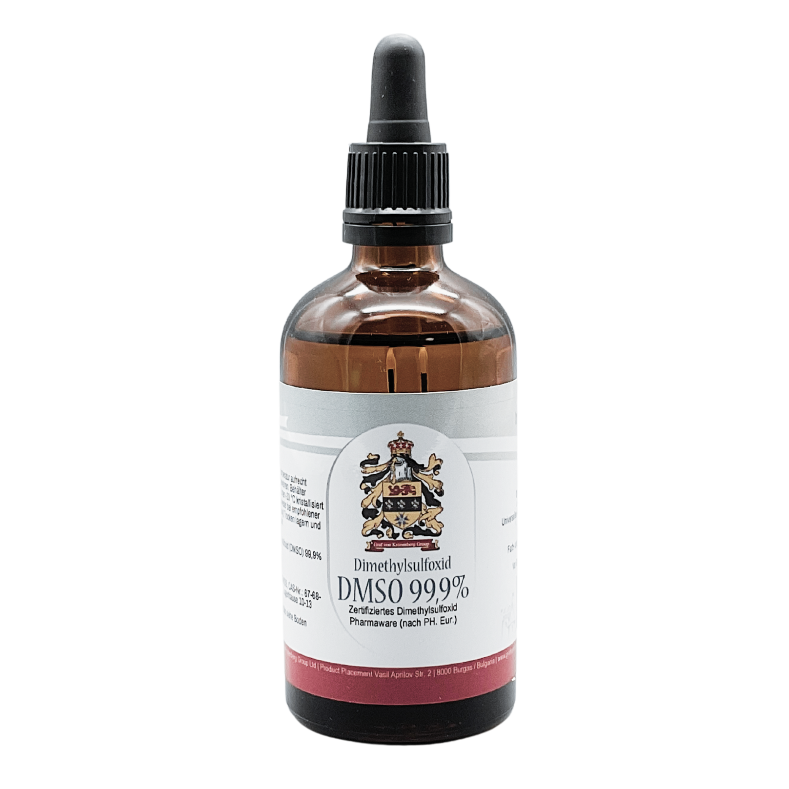 DMSO de grado farmacéutico 99,9% | Alta pureza (100 ml)