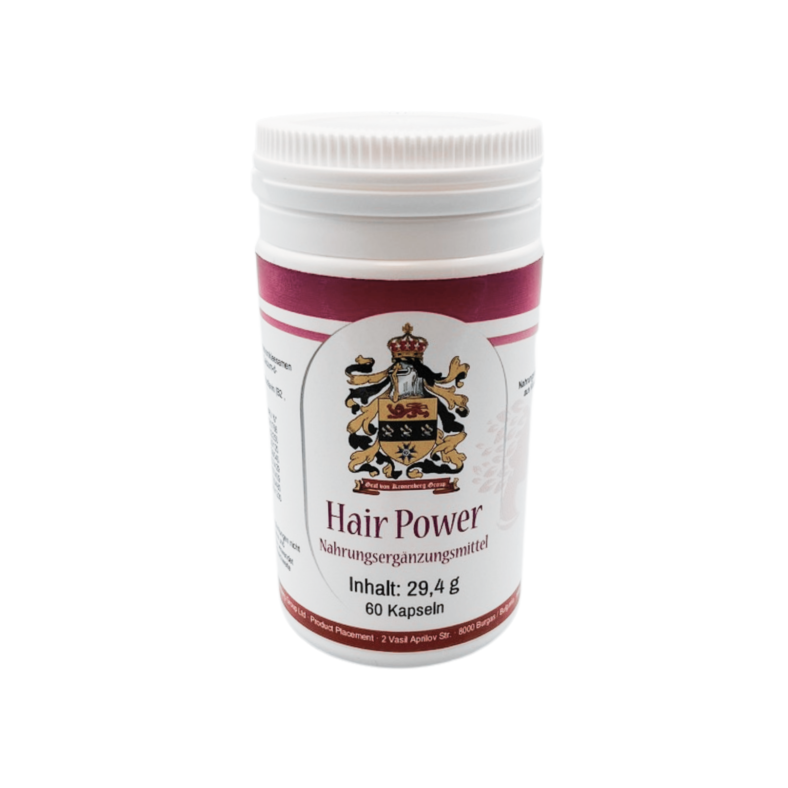 Produktverpackung der Hair Power Kur mit Fokus auf Bockshornklee-Kapseln