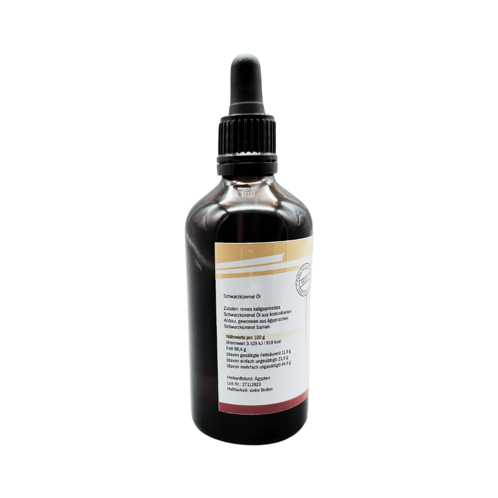 Schwarzkümmel Öl | Thymochinongehalt 616 mg