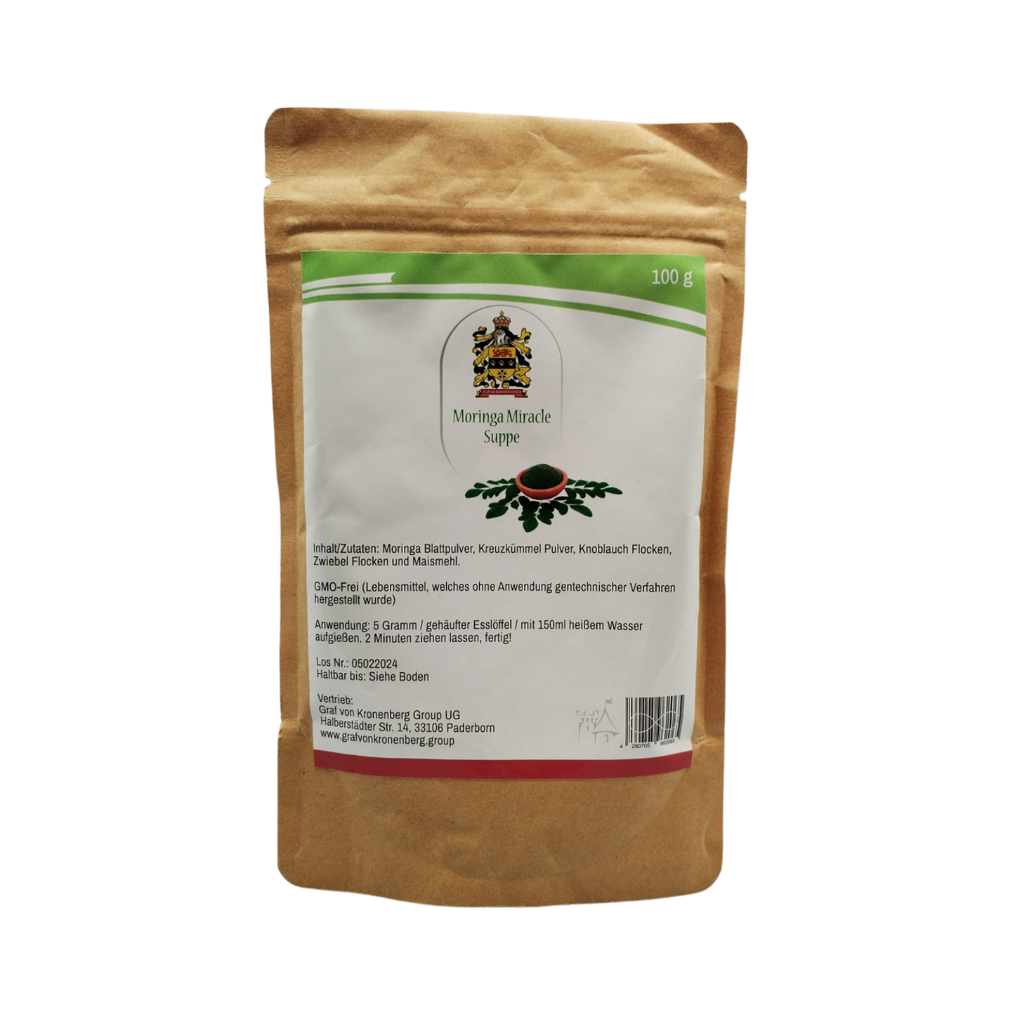 Moringa Miracle Suppe | 20 Portionen | GMO-Frei