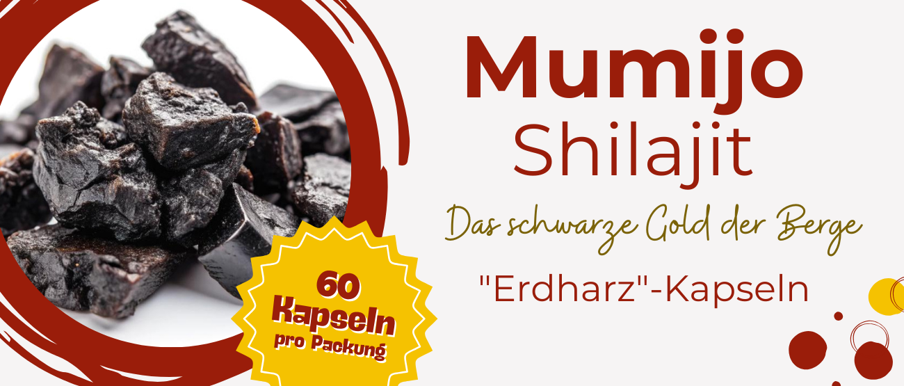 Mumijo |Shilajit | 60 Kapseln