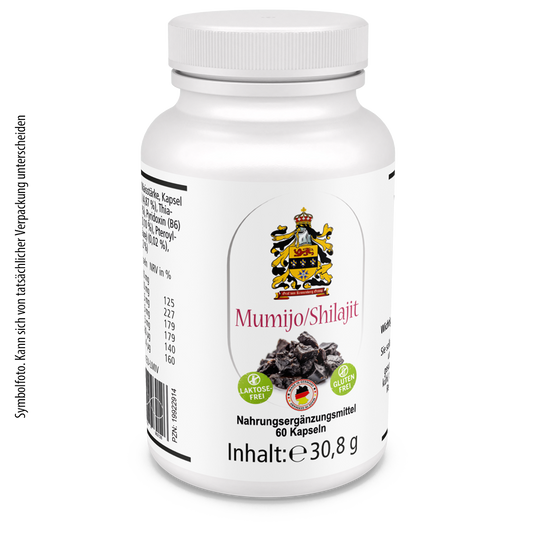Mumijo | shilajit | 60 Cápsulas