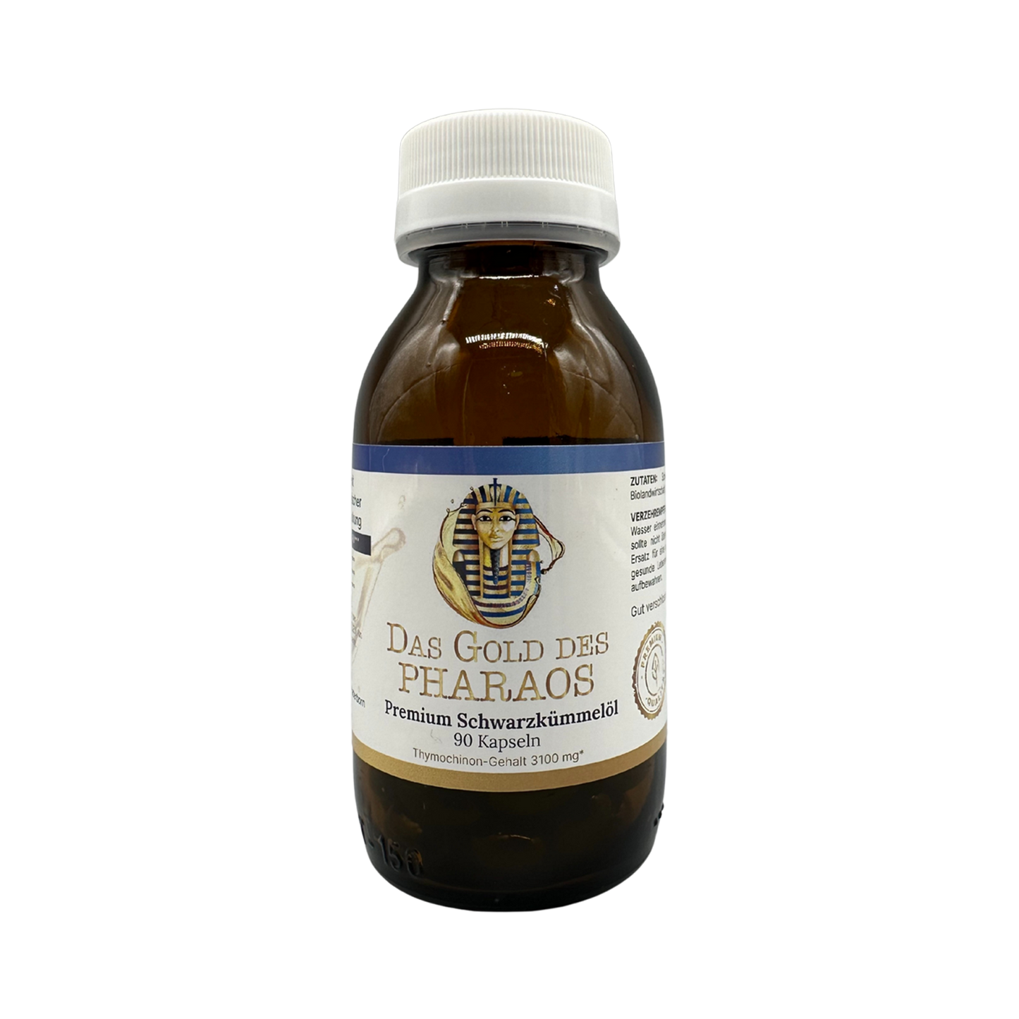 El oro del faraón - Aceite de comino negro prémium (90 cápsulas)