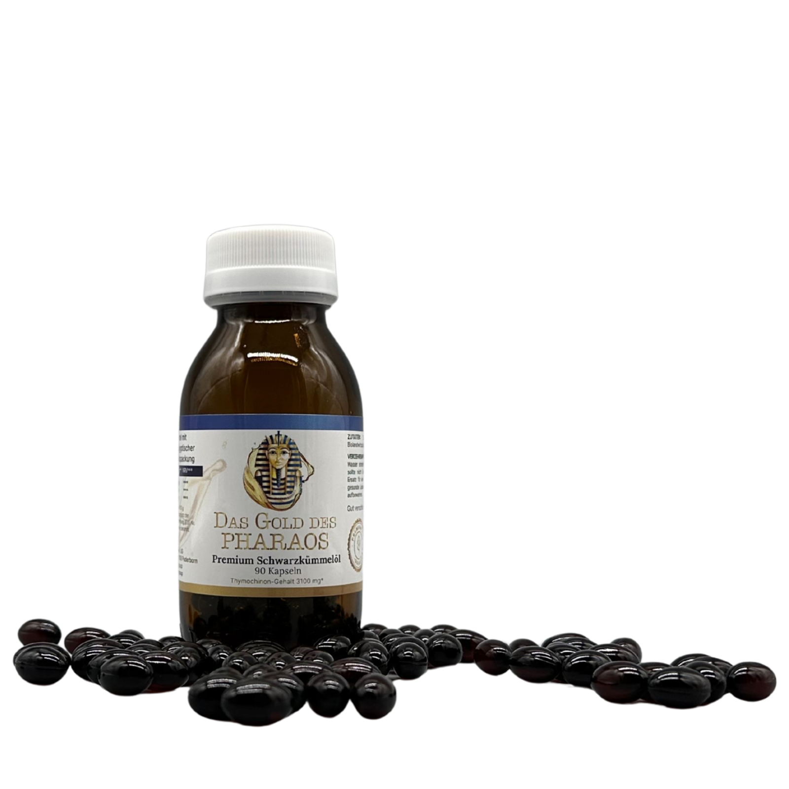 El oro del faraón - Aceite de comino negro prémium (90 cápsulas)