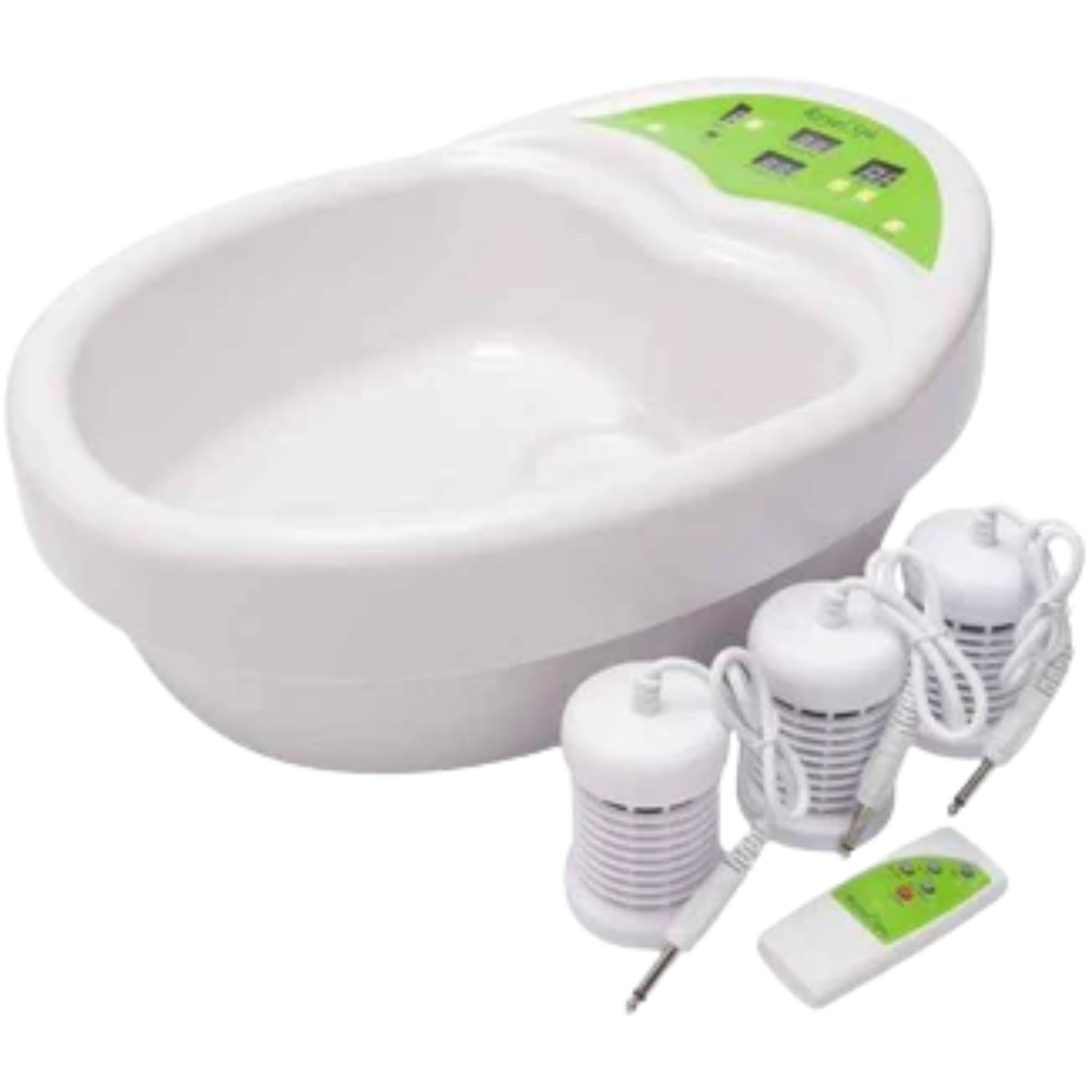 BioEnergiser Detox Fußelektrolysebad Spa | Komplett-Set
